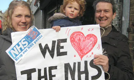 Keep Our NHS public supporters Hackney