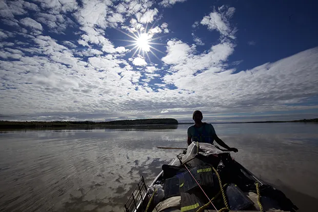 Adam Weymouth on the Yukon River