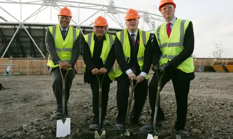London 2012: Work begins on ArcelorMittal Orbit tower