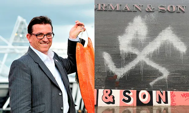 Thirty-foot swastika daubed on Hackney Wick building owned by Jewish Brexit Party candidate