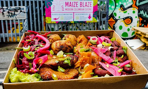 Maize Blaze, Hackney Wick, food review: ‘The right food for the right occasion’