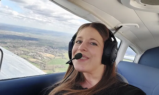 ‘What else am I capable of?’ Disabled woman from Hackney achieves dream of learning to fly – thanks to charity scholarship