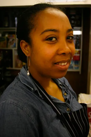 On the Dalston terrace