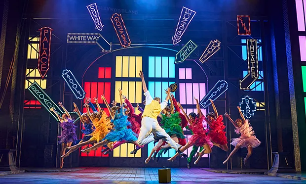 Singin’ in the Rain, Sadler’s Wells, stage review: ‘Hollow aftertaste that even 6,000 litres of water can’t wash away’