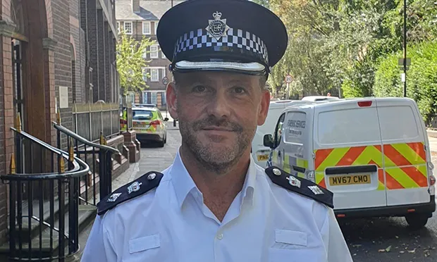 Hackney’s police commander Marcus Barnett