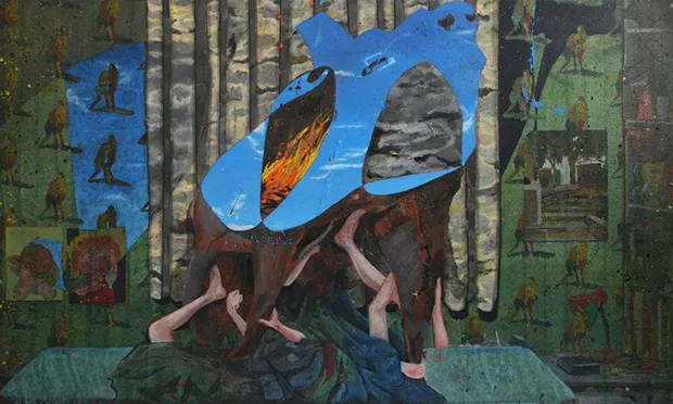 ‘Messy memories’: Artist Marcus Cope gets personal in solo exhibition at PEER