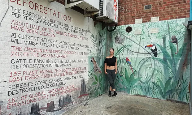 Young artists invited to design a mural featuring Hackney’s threatened species