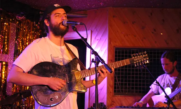 'Indistinguishable murmurs': Mild High Club singer Alexander Bretin has a laid-back vocal style. Photograph: Casey Cooper-Fis