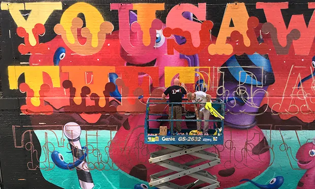 Village Underground gets new mural to honour Grenfell victims