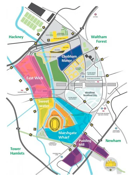 new olympic neighbourhoods map