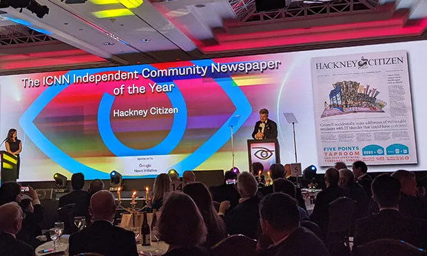 Hackney Citizen wins Independent Community Newspaper of the Year at the national newsawards 2021