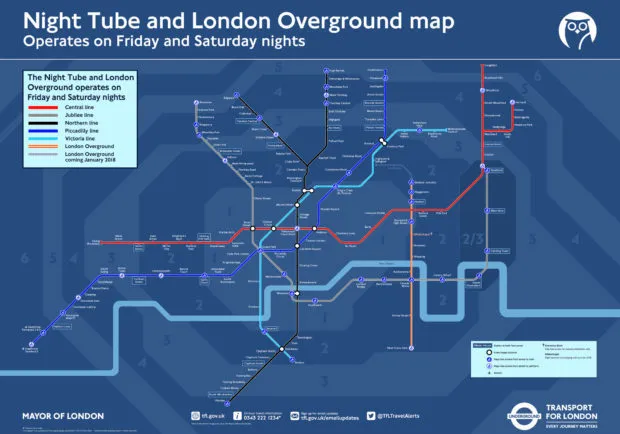 Night Overground from Dalston Junction will launch ten days before Christmas, says Sadiq Khan