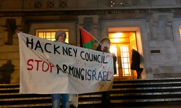 ‘We’ll keep coming back’: Hackney protesters vow to continue fight for Palestine