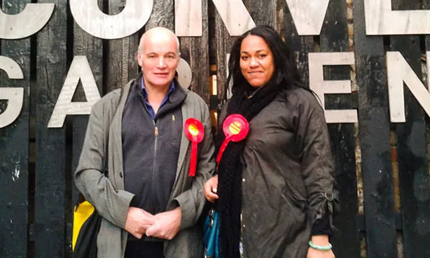 Peter Snell and Soraya Adejare