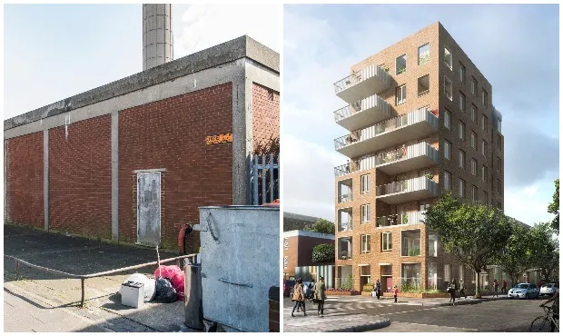 ‘Eyesore’ boiler house in Clapton to be demolished and replaced by block of council flats