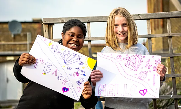 ‘Wes Anderson likes my work!’ Art by Hackney schoolchildren to be plastered on billboards as part of ‘fantastic’ creativity project