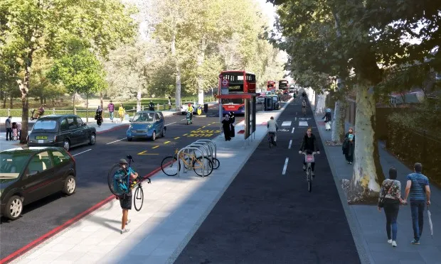 Transport for London unveils plans for major new Cycleway between Hackney and Isle of Dogs