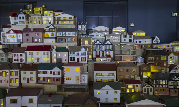 Place (Village) by Rachel Whiteread, in situ at the Museum of Childhood. Photograph: Victoria and Albert Museum, London.