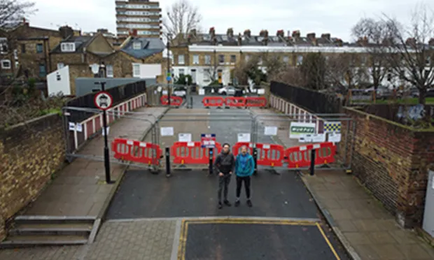 ‘Completely unacceptable’: Cyclists demand ‘better alternative’ after Network Rail shuts major link between Hackney and Islington