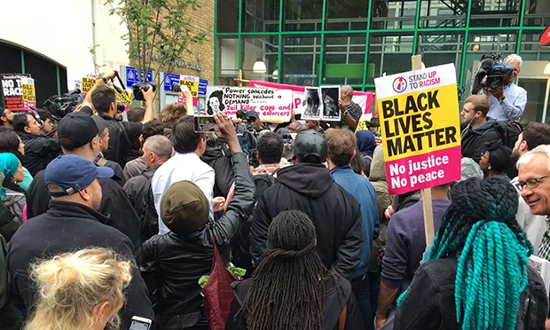 'Understandable anger': protestors at today's vigil