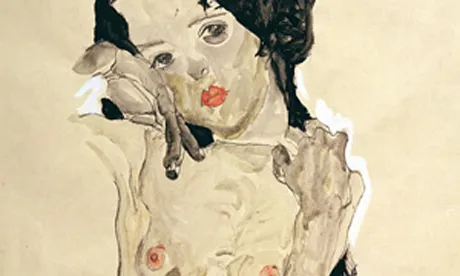 Reclining Nude with Black Stockings