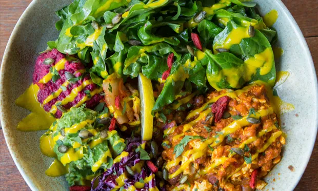 The Rainbow Bowl at Rehab. Photograph: Sally Gordon