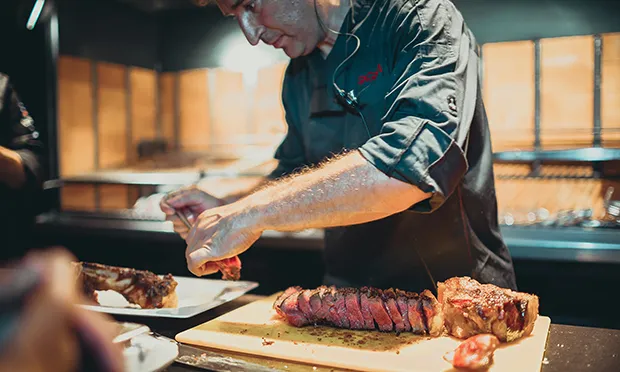 Sagardi – restaurant review: ‘The waiters wear wireless headsets, like they are in the secret service’