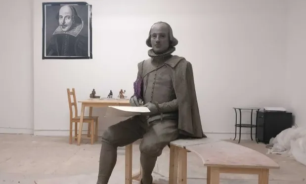Bard in the Yard: New Shakespeare statue to sit near Elizabethan Shoreditch Theatre