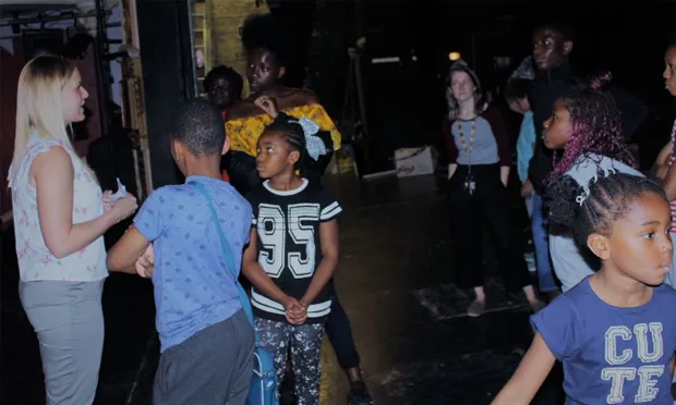 Caught in the Act: rehearsals have been taking place for two weeks. Photograph: Mind Your Language International CIC