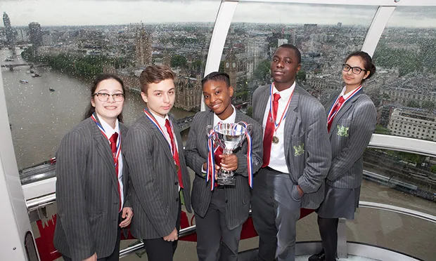 Hackney students triumph in prestigious business contest
