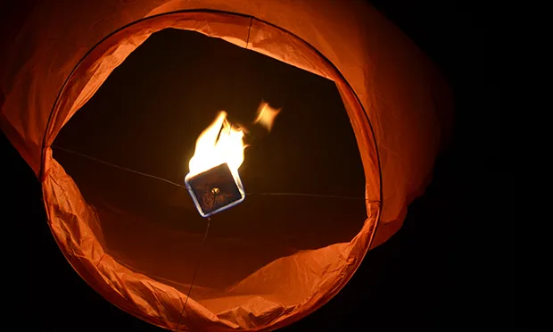 Hackney Greens urge council to ban ‘dangerous’ sky lanterns