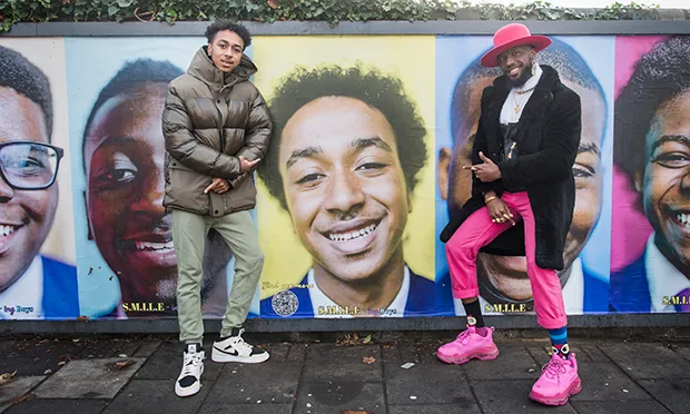 ‘How can we shift the narrative?’ Photographs of smiling Black schoolboys go on display around Hackney as ‘call to action’