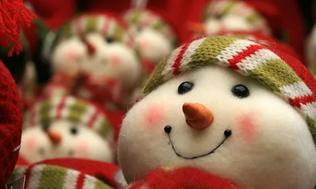 snowman smiling