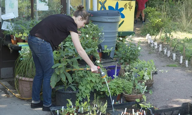 Connect. Grow food. Improve your health. Give back to the community.