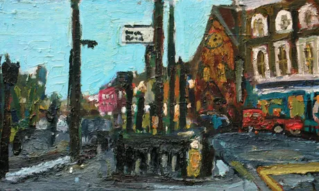 Steve Mc Cann painting