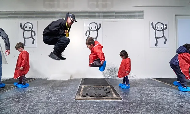 ‘Chaos and energy’: Hackney artist Stik donates work to Southbank Centre to fund free workshops for children