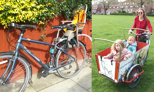 Pinched: some of Hackney Family Cycling's missing equipment