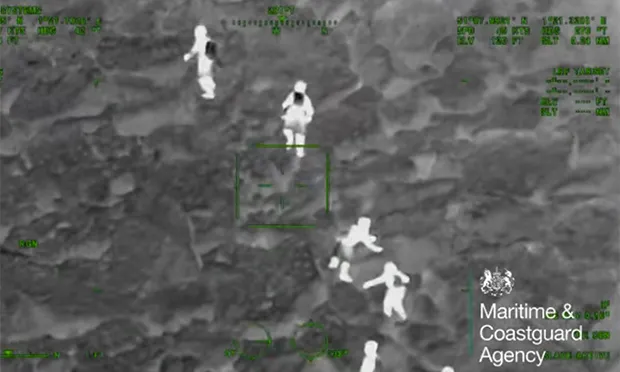 stranded stamford hill children credit Maritime and coastguard agency