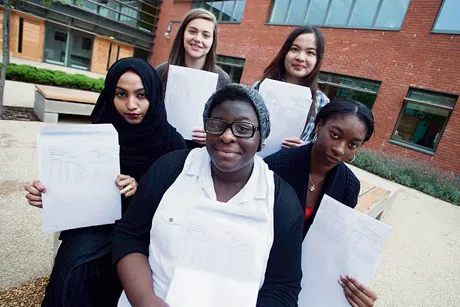Hackney students celebrate their A level results