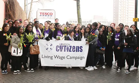 Tesco London Living Wage Hackney