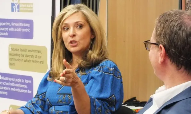 Actor Tracy Ann Oberman ‘truly moved’ by visit to Jewish primary in Hackney
