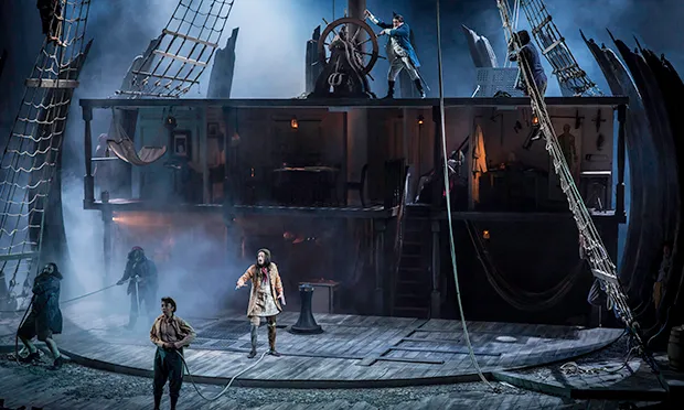 Treasure Island, National Theatre Live, stage review: ‘All the childhood terror of the book’
