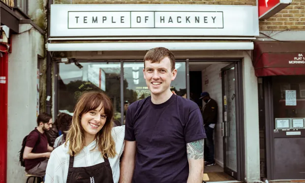Plant people: proprietors of vegan business Temple of Hackney (Rebecca McGuinness & Pat O’Shea)
