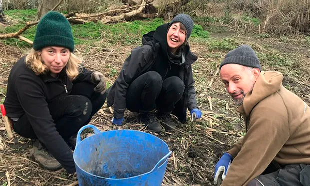Volunteers begin project to make River Lea an ‘oasis for wildlife’ again