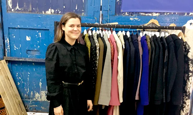 'Wear the Walk was built to be different': Zoe Partridge outside her Bohemia Place digs. Photographs: Jedidajah Otte