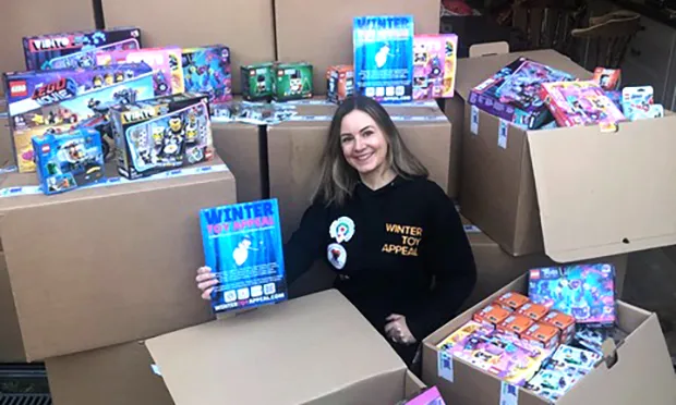 Jenna Fansa, founder of the Winter Toy Appeal