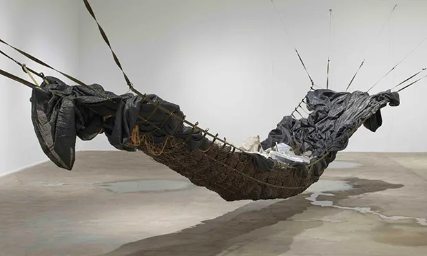 Artist turns construction debris into sculptures for Chisenhale exhibition