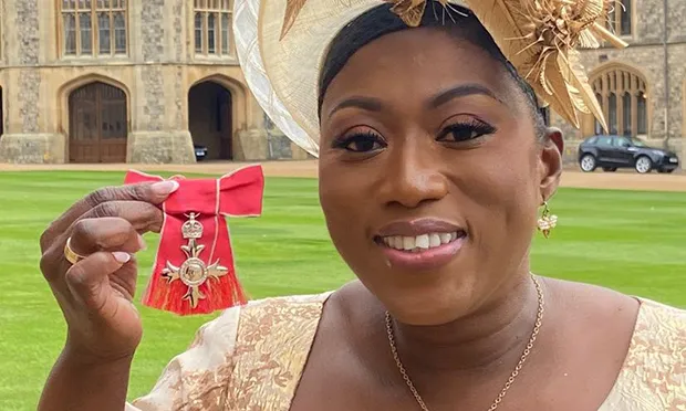 ‘I want to see a violence-free community’: Mother of teenager killed in Hackney receives MBE for anti-knife crime campaign