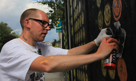 Ben Eine, The Strangest Week. Photo: Steve Cotton/artofthestate.co.uk