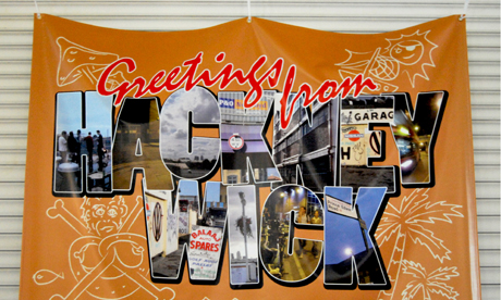 3 Blue building on Queens Yard Hackney Wicked festival 2010 006 Photo:© Victoria Roberts